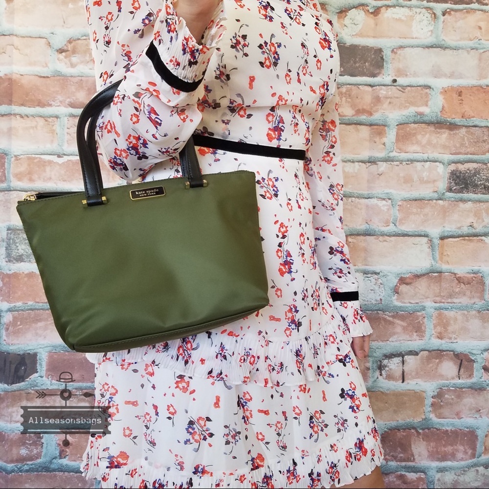 Ships before Christmas ❗️ kate spade green bag new - Picture 5 of 8